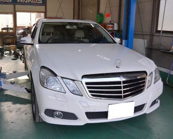 BenzE300修理