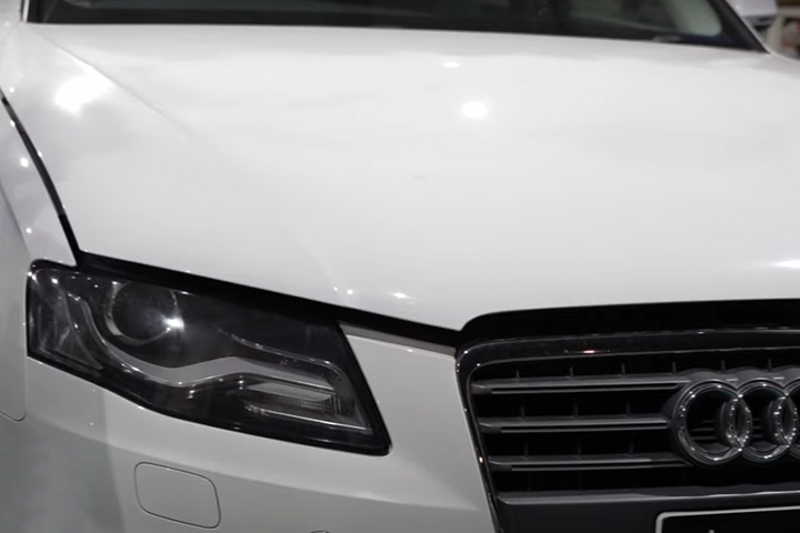 Audi A4　冷却水漏れ　ウォーターポンプ交換