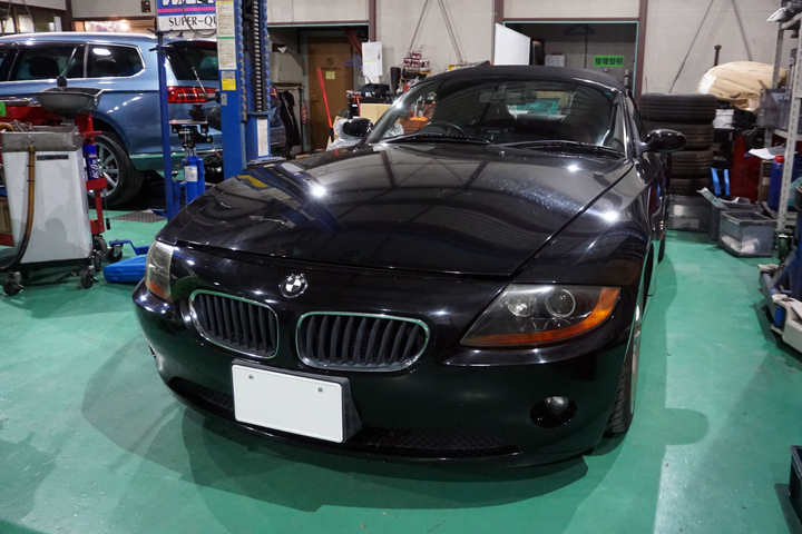 BMW Z4 E85 ミッション警告灯点灯