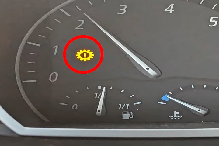 BMW Z4 E85 ミッション警告灯点灯