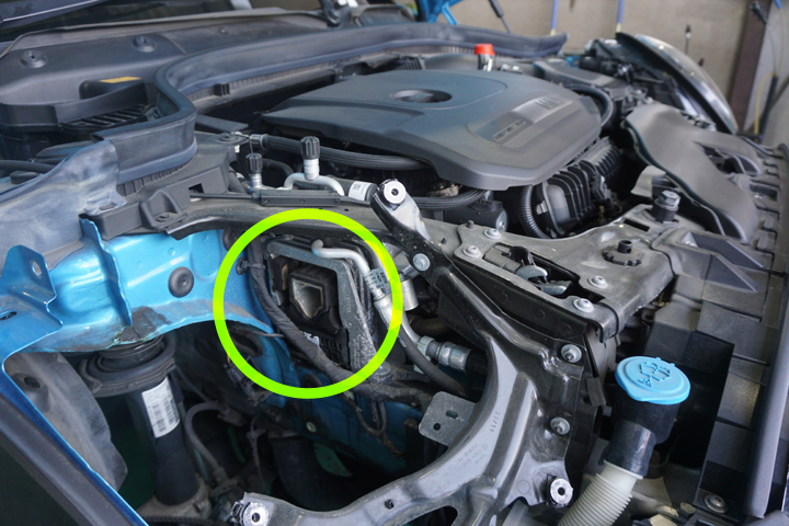 【ミニクーパー】BMW MINI 第3世代 F56系ミニクーパー エンジンマウント不良