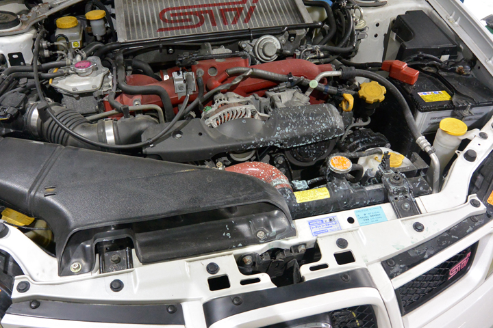 【EJ20搭載車】スバル インプレッサ・レガシィ　ラジエータークラック修理