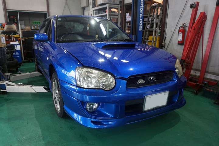 【EJ20搭載車】スバル インプレッサ・レガシィエンジンブロック直付けヒーターパイプ 冷却水漏れ修理