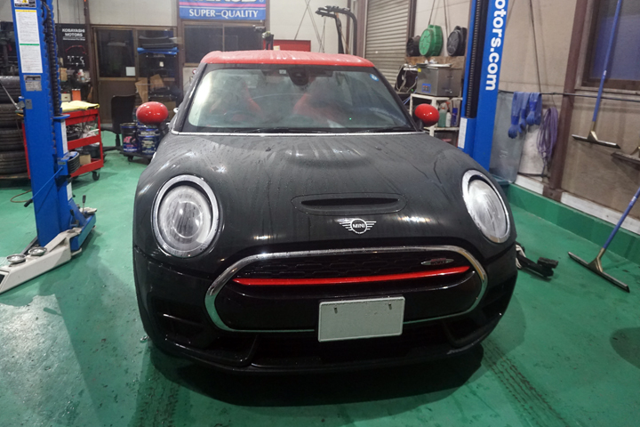 BMW MINI F54 クラブマンJCW 金属製フィルターハウジング交換
