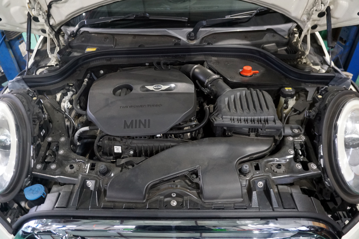 BMW MINI F55 エンジンチェックランプ ドライブトレーン異常 タービン交換