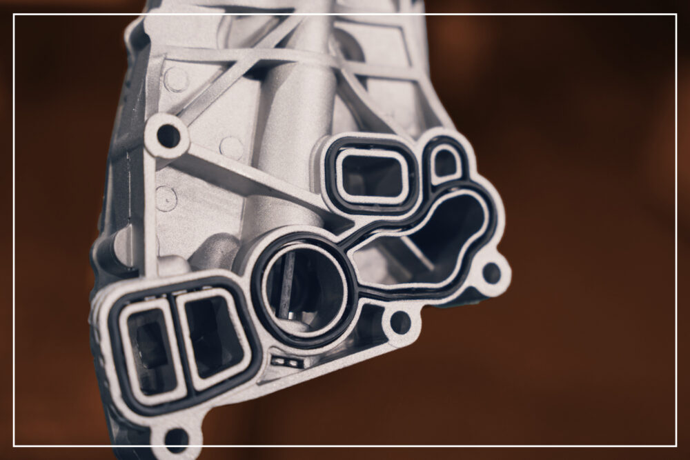 【KM Performance】第3世代MINI F56 F55 F54 F60 F57 F45 F46 F48 BMW フルアルミ製強化 オイルフィルターハウジング オイル漏れ 冷却水漏れ