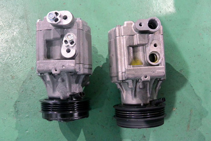 スバル インプレッサ・レガシィ他 エアコンコンプレッサー故障・交換修理