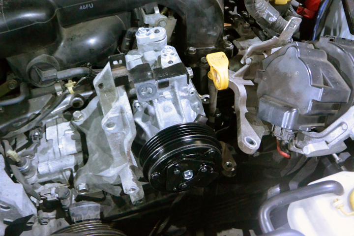 スバル インプレッサ・レガシィ他 エアコンコンプレッサー故障・交換修理